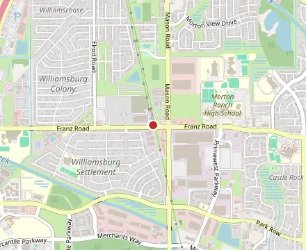 Map showing Pappa Gyros
