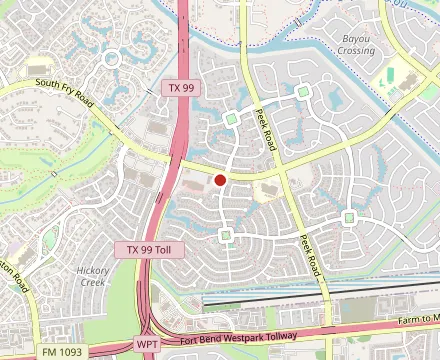Map showing Da Vinci Ristorante Italiano