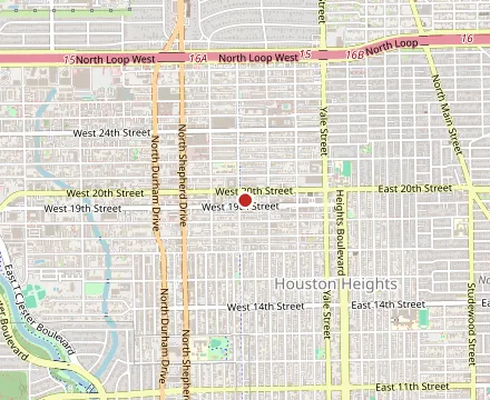 Map showing The Ginger Mule