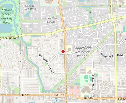Map showing Luchador Micheladas & Botanas